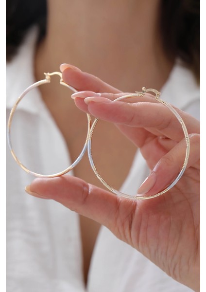 Gold Renkli Taşlı Sıralı Kadın Çelik Küpe fiyatları