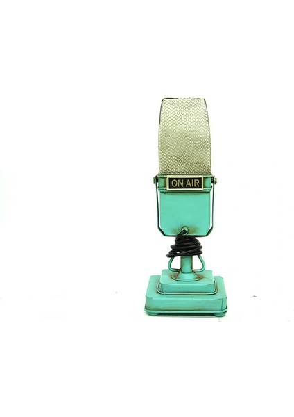 Dekoratif Metal Mikrofon