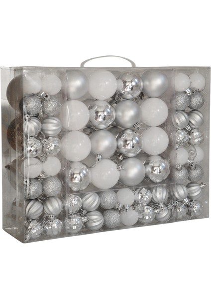 Yılbaşı Ağaç Süsleme Seti 87 Parça