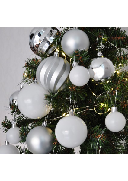 Yılbaşı Ağaç Süsleme Seti 87 Parça modelleri