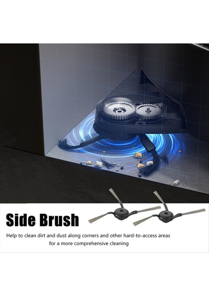 Yedek Parça Kitleri Mova Z50 Ultra/z5/z5 Pro Ultra Robotlu Süpürge Rulo Paspas Pedi Yan Fırça Filtresi Toz Torbası (Yurt Dışından) indirimleri