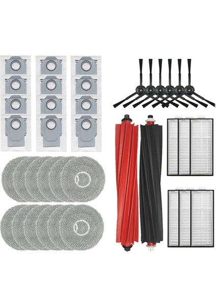 Roborock Qrevo Master / Qrevo Slim Vakum Robotu Ana Silindir Yan Fırça Filtresi Paspas Bezi Toz Torbası Için Aksesuarlar (Yurt Dışından) modelleri