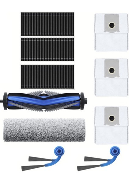 Ecovacs Deebot T80 Omnı Elektrikli Süpürge Aksesuarları Ana/yan Fırça Filtre Rulo Paspas Toz Torbası Yedek Parça (Yurt Dışından) modelleri