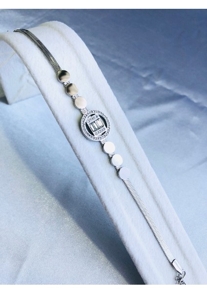 Baget Zincir Çelik Bileklik