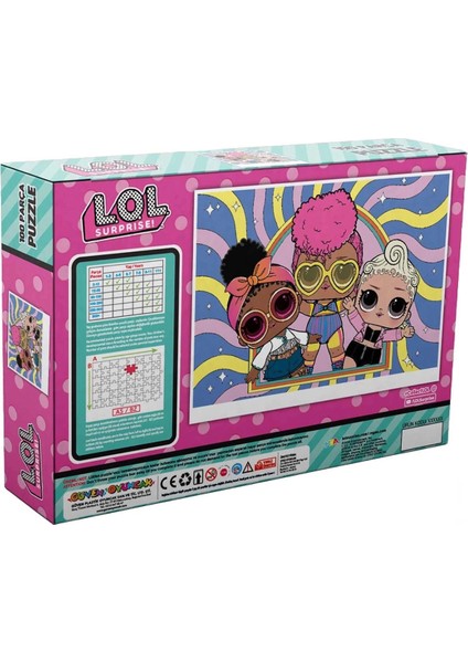 Lol Surprise 100 Parça Puzzle fiyatları