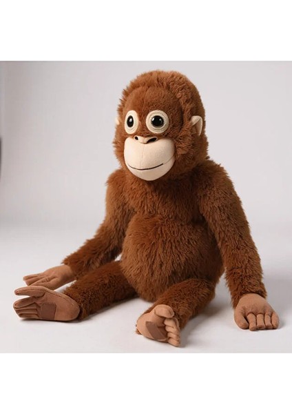 Yumuşak Oyuncak Maymun Orangutan Peluş Oyuncak 66 cm