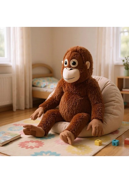 Yumuşak Oyuncak Maymun Orangutan Peluş Oyuncak 66 cm fiyatları