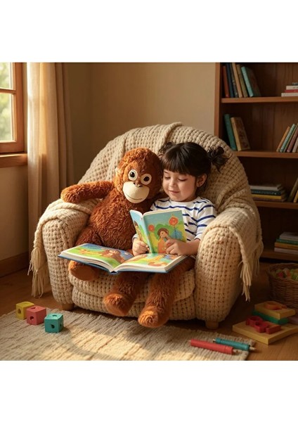 Yumuşak Oyuncak Maymun Orangutan Peluş Oyuncak 66 cm fırsatları