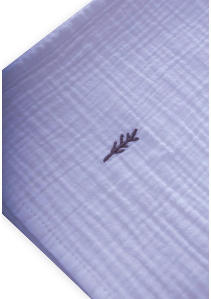 Nakışlı Müslin Battaniye 90X100 cm K Mavi modelleri