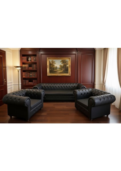 Chester Ofis Oturma Grubu 3+1+1