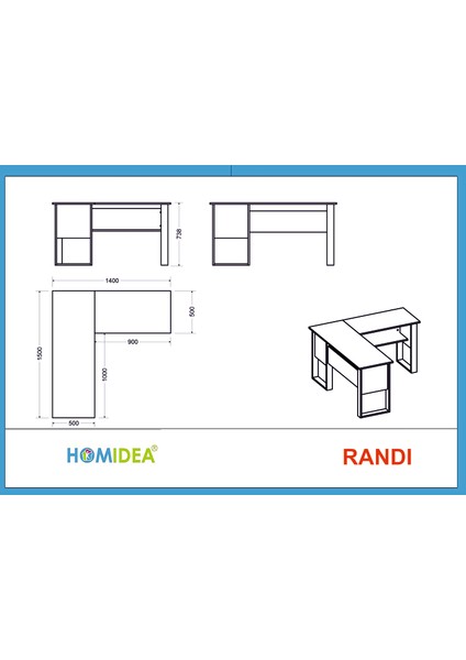 Landi Ofis Masası fiyatları