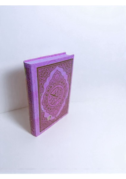 Kuranı Kerim Orta Boy Kolay Okunabilen Renkli Bilgisayar Hatlı Pembe Kuranı Kerim modelleri