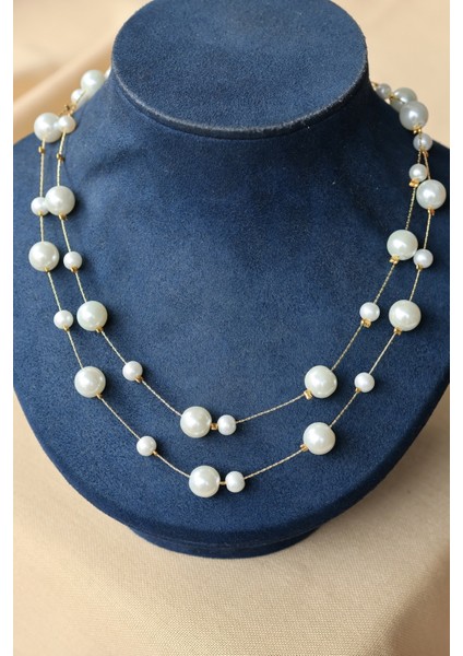 First Jewelry Inci Kolye Çift Sıra fiyatları