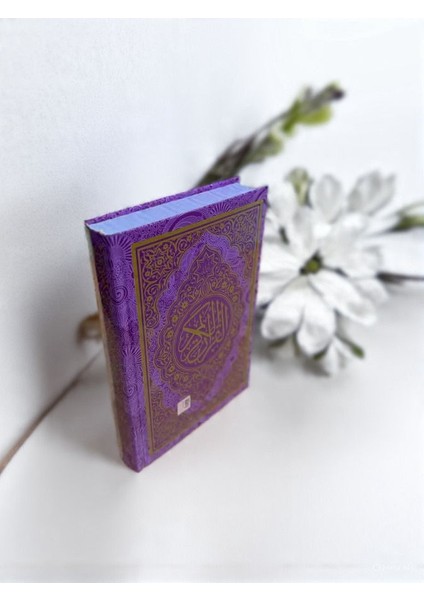 Kuranı Kerim Orta Boy Kolay Okunabilen Renkli Bilgisayar Hatlı Mor Kuranı Kerim fırsatları