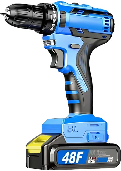 Rs-5c Şarjlı Vidalama Çift Akülü Kömürsüz Motor 40NM Tork Matkap