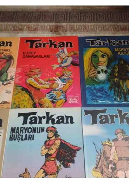 Tarkan Dunya Yayıncılık 8 Cılt Tam Takım Bayraktakı Canavarkuzey Canavarlarımars In Kılıcıkorkunc Takıpmaryonun Kusları Margus Kalesı Honorıyanın Yuzugudehset Kulesı fırsatları