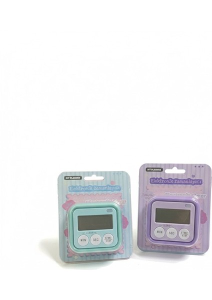 Elektronik Dijital Zamanlayıcı – Kronometre - Mıknatıslı ve Katlanabilir Standlı modelleri