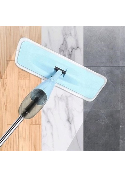 Su Püskürtmeli Sprey Mop - 360° Döner Başlık, Mikrofiber Bez, 140 cm Sap, Hızlı ve Pratik Temizlik fırsatları