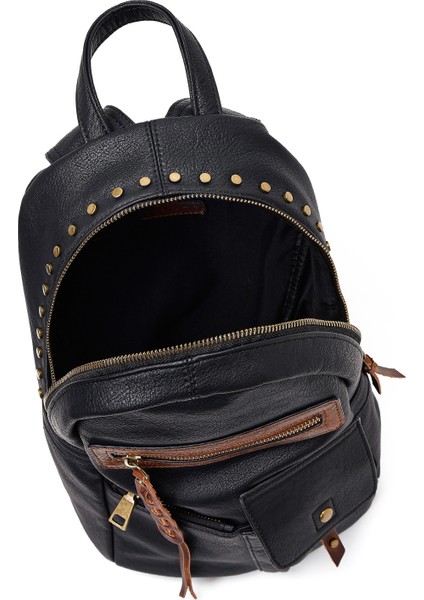 Kadın Siyah Sırt Çantası 25WBD256718 indirimleri