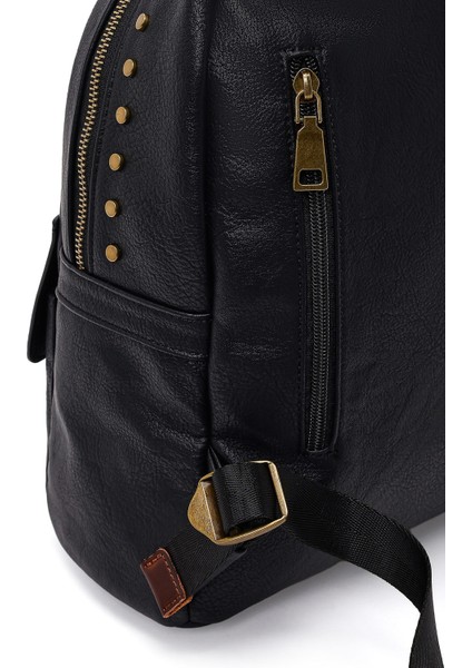 Kadın Siyah Sırt Çantası 25WBD256718