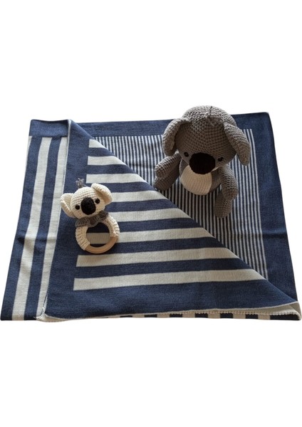 Hoşgeldin Bebek, Yenidoğan Erkek Bebek Patikli Tulum Triko Battaniye Hediye Seti modelleri