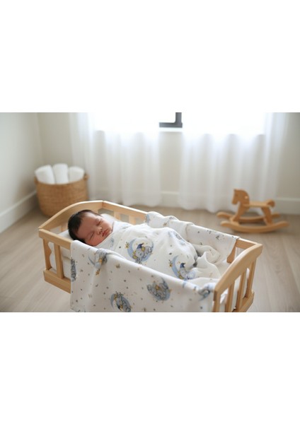 Çift Taraflı Bebek&çocuk Battaniyesi %100 Pamuk Pazen Desenli 100X120 cm fiyatları