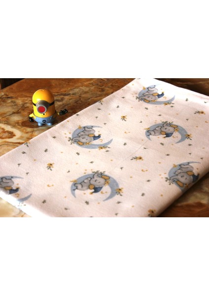 Çift Taraflı Bebek&çocuk Battaniyesi %100 Pamuk Pazen Desenli 100X120 cm modelleri