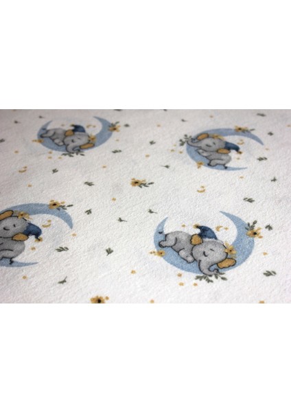 Çift Taraflı Bebek&çocuk Battaniyesi %100 Pamuk Pazen Desenli 100X120 cm fırsatları