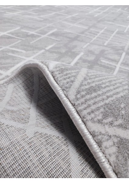 6m2 Kalın Sık Dokuma Bambu Tarz Salon Oturma Odası Halısı Gri Beyaz Gold Halı modelleri