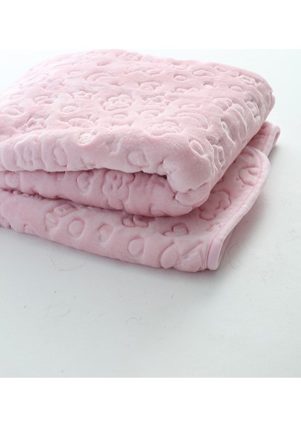 Kalın Kabartmalı Peluş Bebek Battaniyesi 100×120 Cm(Ürün Tam Kışlık ve Kalındır)