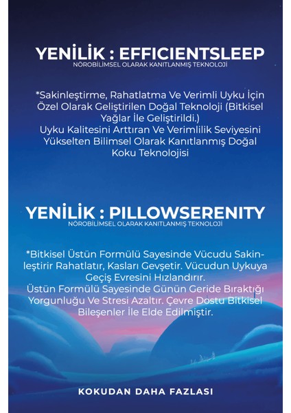Lavanta, Papatya ve Melisa Özlü Uyku & Yastık Spreyi Sakinleştirici Uyku Ve Dinlenme Spreyi 75ml