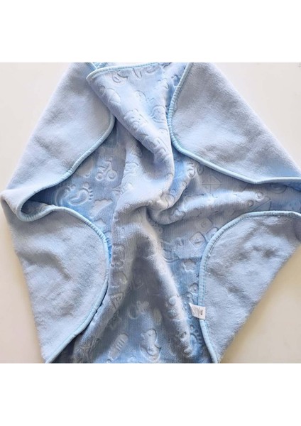 Bebek Kabartmalı Kalın Kışlık Peluş Battaniye 100V120 cm