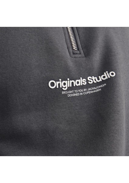 Jorvesterbro Erkek Gri Sweatshirt 12241777-IRONGATE