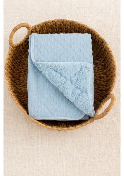 Bebek Battaniye Pamuklu Kalın 90X90 cm