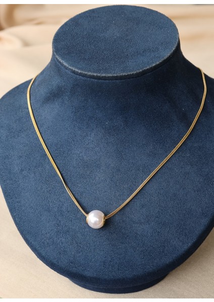 First Jewelry Inci Top Çelik Gold Kolye fiyatları