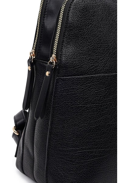 Kadın Siyah Sırt Çantası 25ABD251918