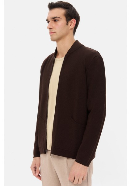 Ds Damat Regular Fit Kahverengi Hirka