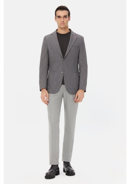 Ds Damat Regular Fit Gri Gabardin Jogger Pantolon modelleri