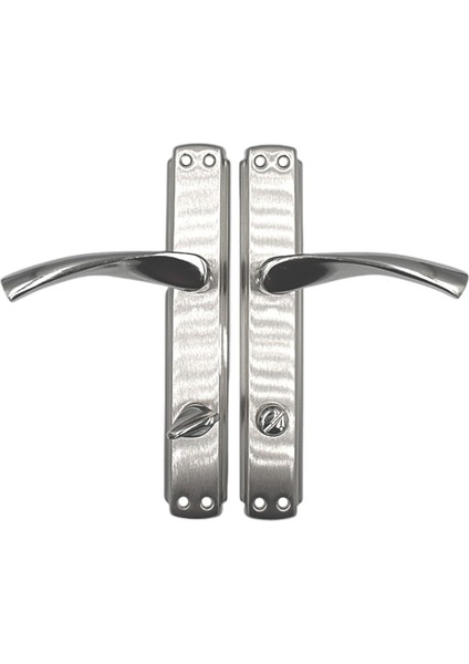 Eda Model Kapı Kolu Nikel Saten Sol Wc