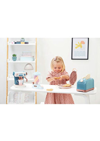 4'ü 1 Arada Ev Aletleri Seti 3+ Yaş İçin Eğlenceli Oyun Seti