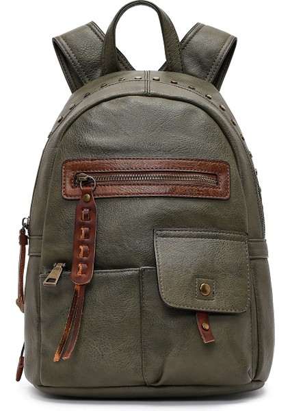 Kadın Haki Sırt Çantası 25WBD256718