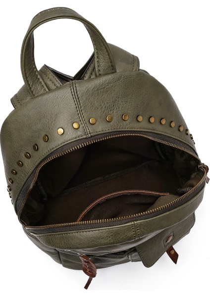 Kadın Haki Sırt Çantası 25WBD256718