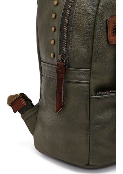 Kadın Haki Sırt Çantası 25WBD256718