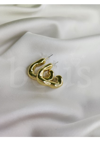 - C Şeklinde Çelik Halka Küpe