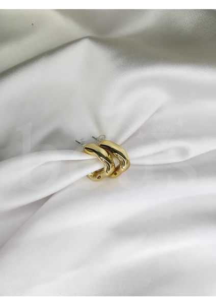 - C Şeklinde Çelik Halka Küpe modelleri