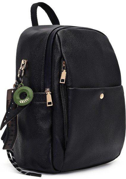 Kadın Siyah Sırt Çantası 25WBD286818 fırsatları