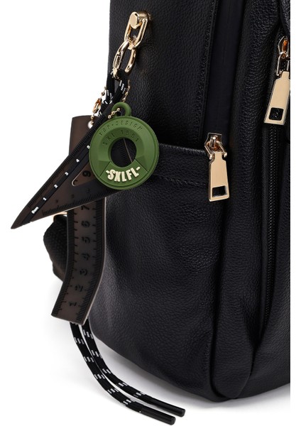 Kadın Siyah Sırt Çantası 25WBD286818