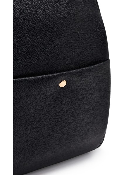 Kadın Siyah Sırt Çantası 25WBD286818