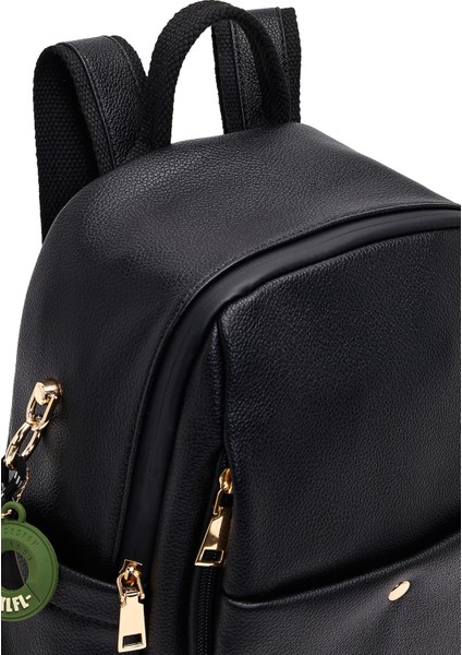 Kadın Siyah Sırt Çantası 25WBD286818