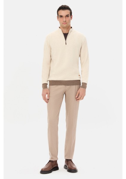 Ds Damat Regular Fit Bej Kazak fırsatları